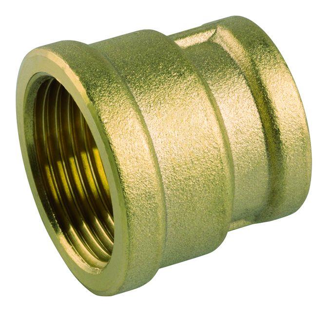 Nátrubok redukovaný 1"x3/4" mosadz DN25xDN20