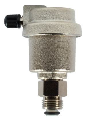 FORNARA automatický odvzdušňovací ventil se zpětnou klapkou 1/2" niklovaný