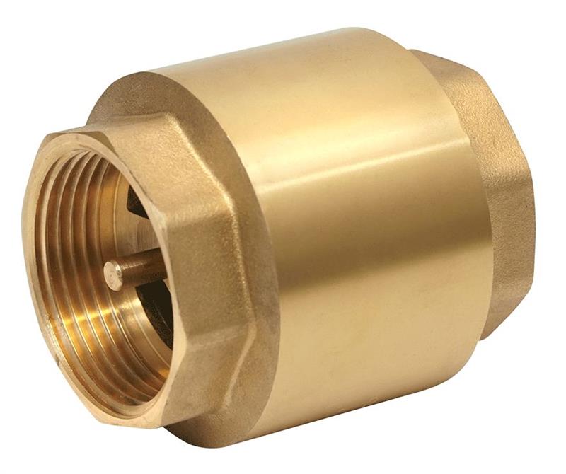 Ventil spätný K-1039K DN15; 1/2" s kovovou kužeľkou